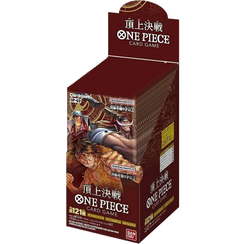 One Piece Card Game - OP02 - Paramount War - Display [JP]