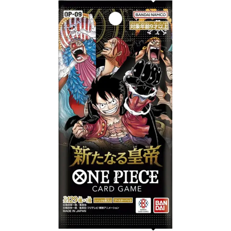 One Piece Card Game - OP09 - The Four Emperors - Booster [JP]