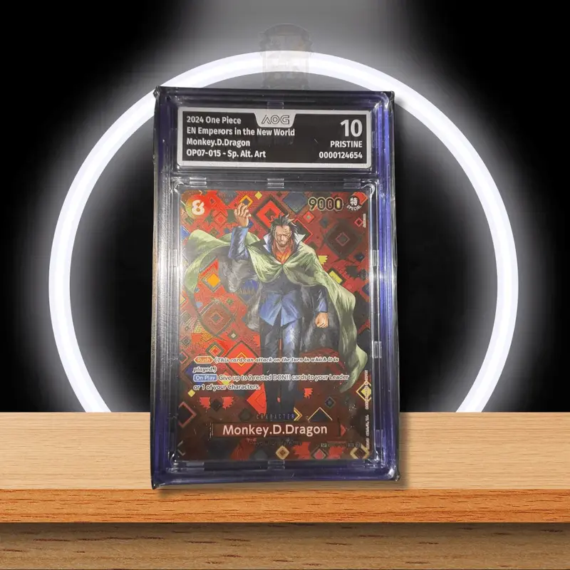 One Piece Monkey D. Dragon OP07-015 Special Alt Art (ENG) Pristine 10