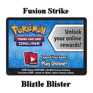 Online Code Card (Blitzle Blister) - Fusion Strike (Online Code Card)