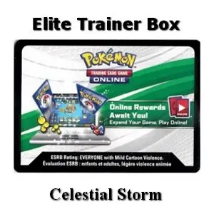 Online Code Card (Elite Trainer Box) - Celestial Storm (Online Code Card)