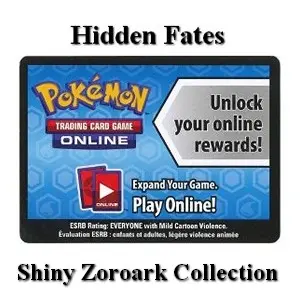 Online Code Card (Hidden Fates