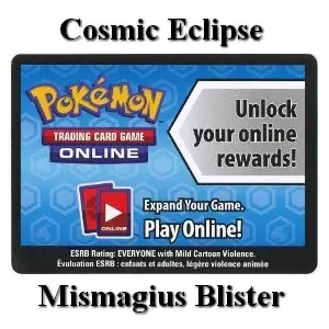 Online Code Card (Mismagius Blister) - Cosmic Eclipse (Online Code Card)
