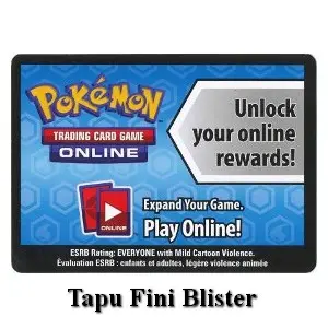 Online Code Card (Tapu Fini Blister) - Celestial Storm (Online Code Card)