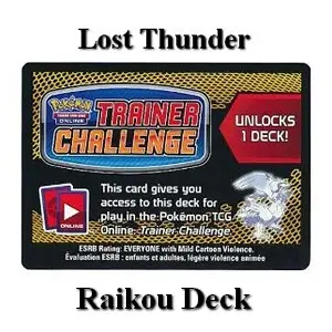Online Code Card (Theme Deck) - Lost Thunder (Online Code Card)