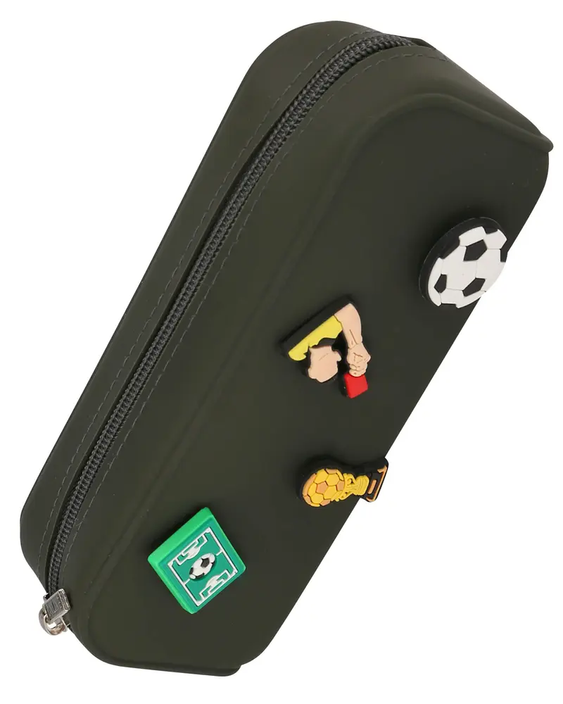 ONLINE PEN Schlampermäppchen Soccer mit Pins | Etui