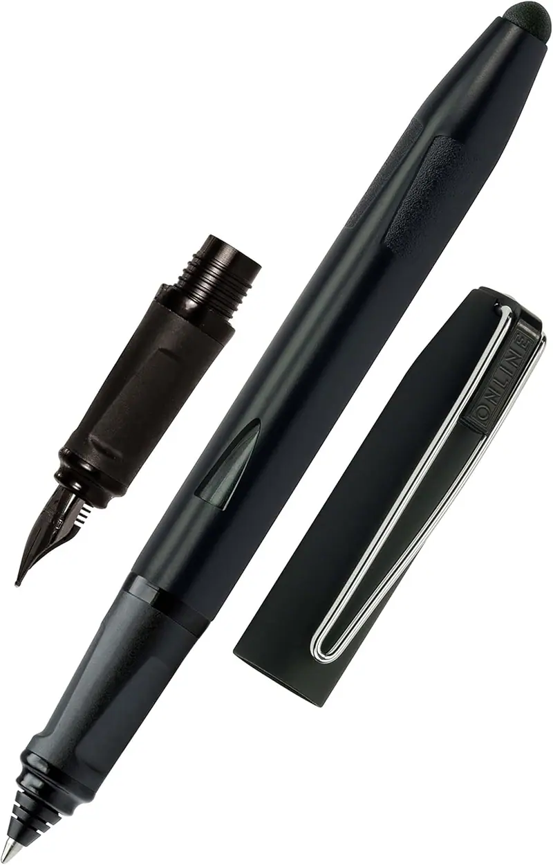 ONLINE Switch Plus Set Black – 2in1 Füller & Rollerball