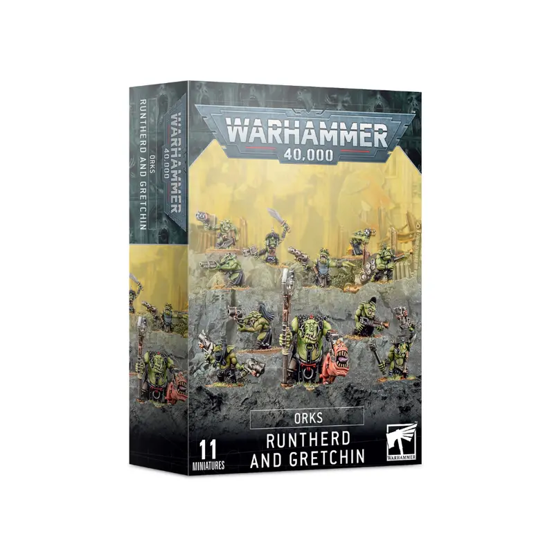 Orks - Runtherd and Gretchin (50-16)