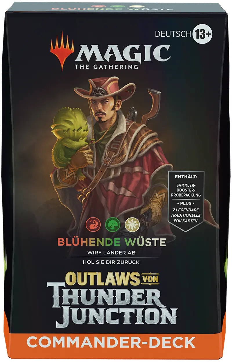 Outlaws von Thunder Junction Commander-Deck - Blühende Wüste (deutsch)