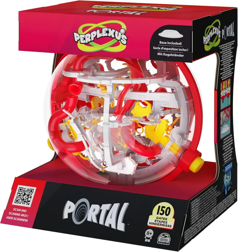 Perplexus Portal – 3D-Kugellabyrinth 150 Hindernisse
