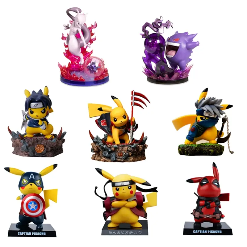Pikachu Cosplay Figur (Deadpool, Batman, Darth Vader, Naruto)
