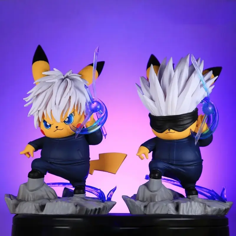 Pikachu Cosplay Gojo Satoru Figur (ca. 14cm)