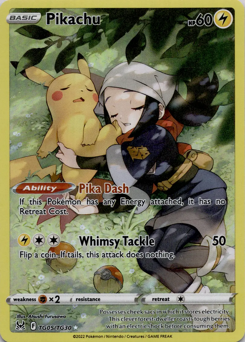 Pikachu (LOR TG05) Lost Origin – Englisch (Near Mint)