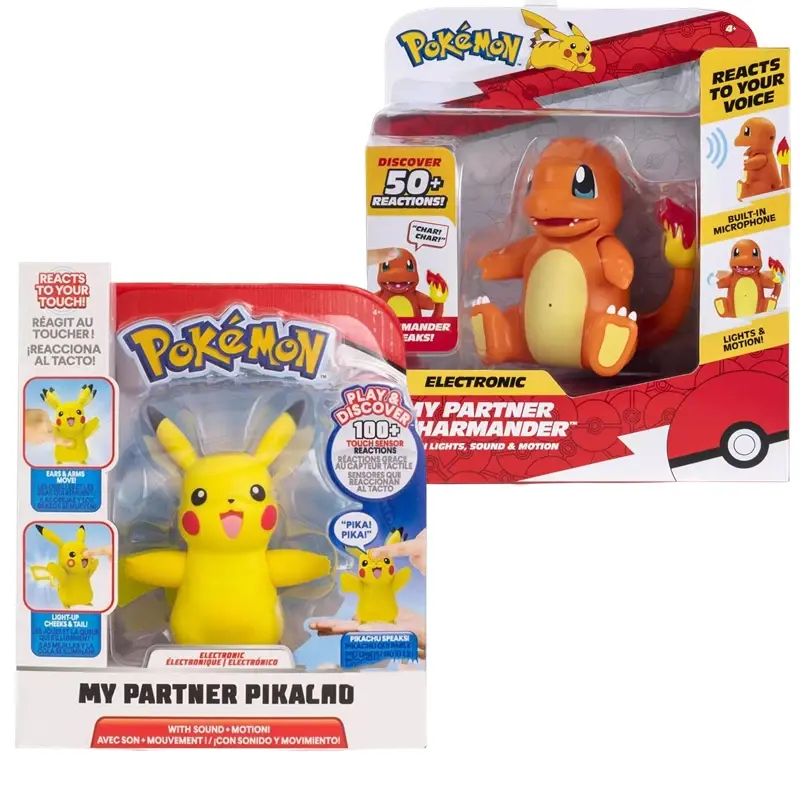 Pikachu oder Glumanda Sprechende Pokemon Figuren