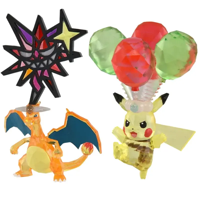 Pikachu oder Glurak Charizard Terastal Figuren Serie