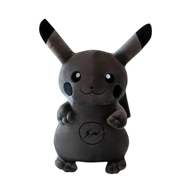 Pikachu Plüsch Pokemon Figur in Schwarz