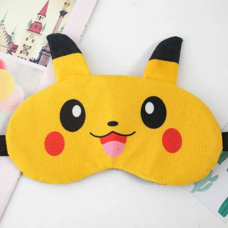 Pikachu Plüsch Schlafmaske