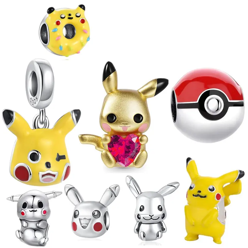 Pikachu Pokemon Charm Anhänger