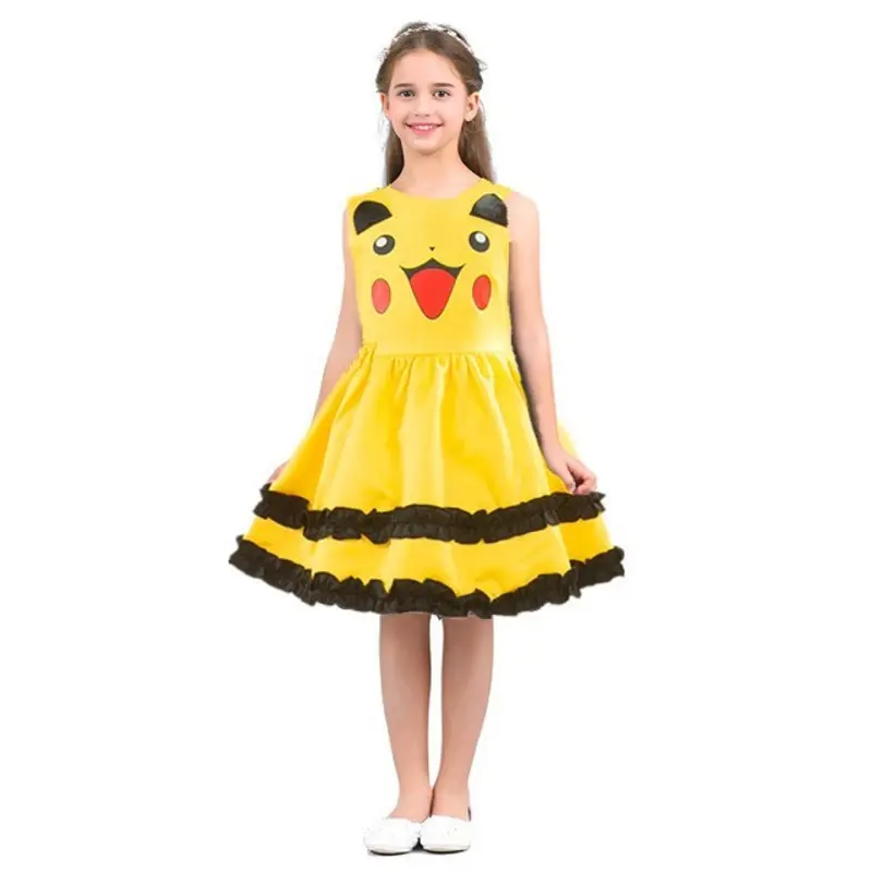 Pikachu Pokemon Kleid für Kinder