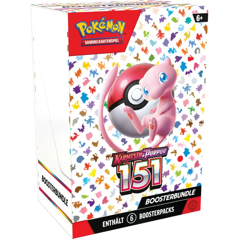 Pokemon - 151 Karmesin und Purpur - Booster Bundle [DE]