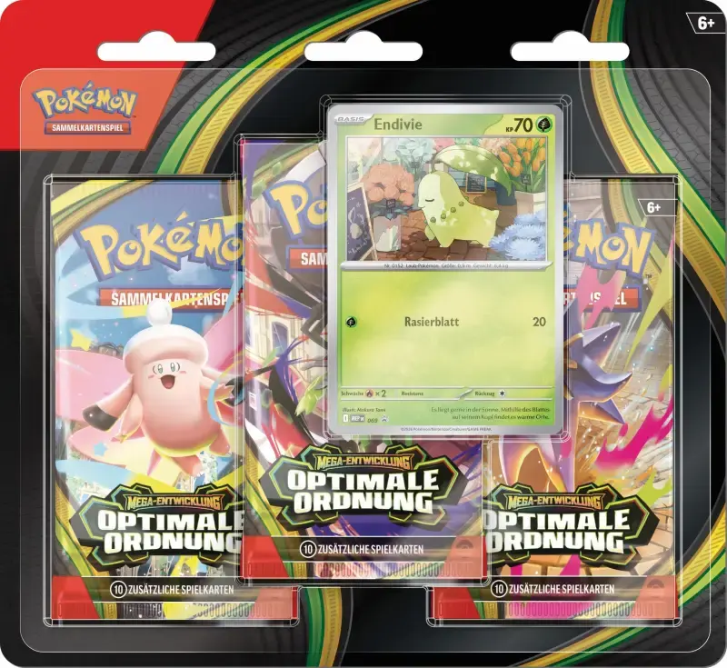 Pokémon 3-Pack-Blister – Mega-Entwicklung