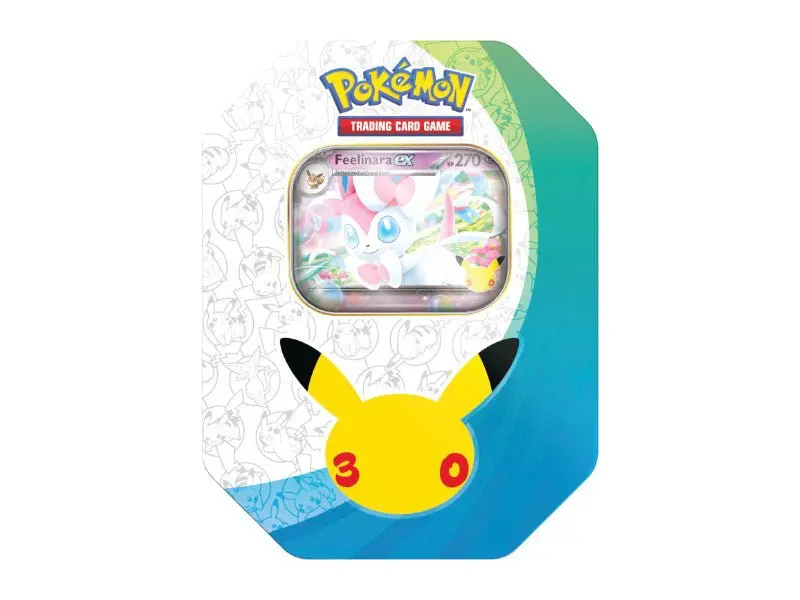 Pokemon 30th Celebrations Feelinara-ex Tin Box - DE