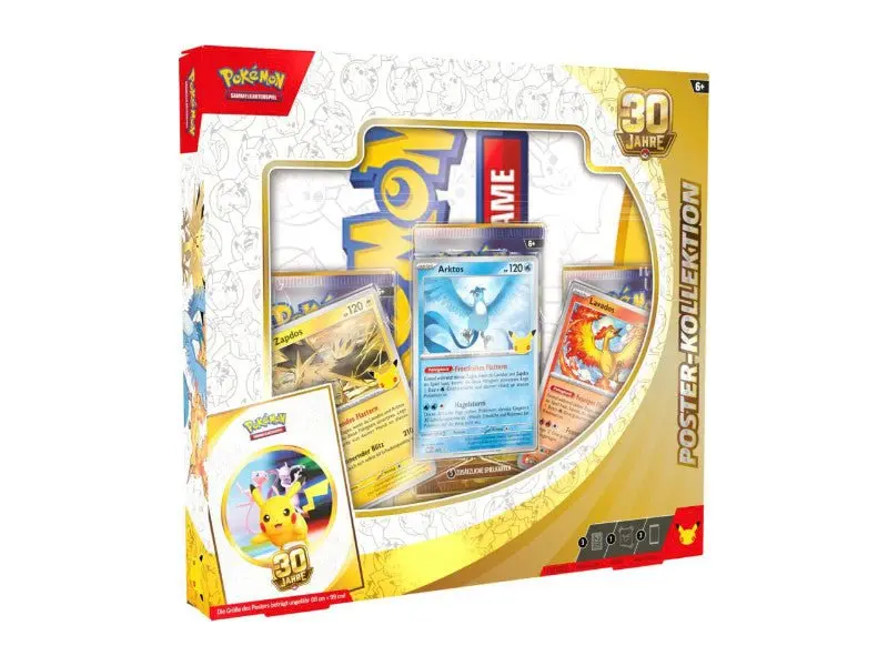 Pokemon 30th Celebrations Poster Kollektion Box - DE