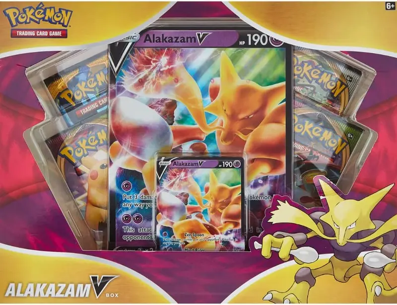 Pokémon Alakazam V Box EN