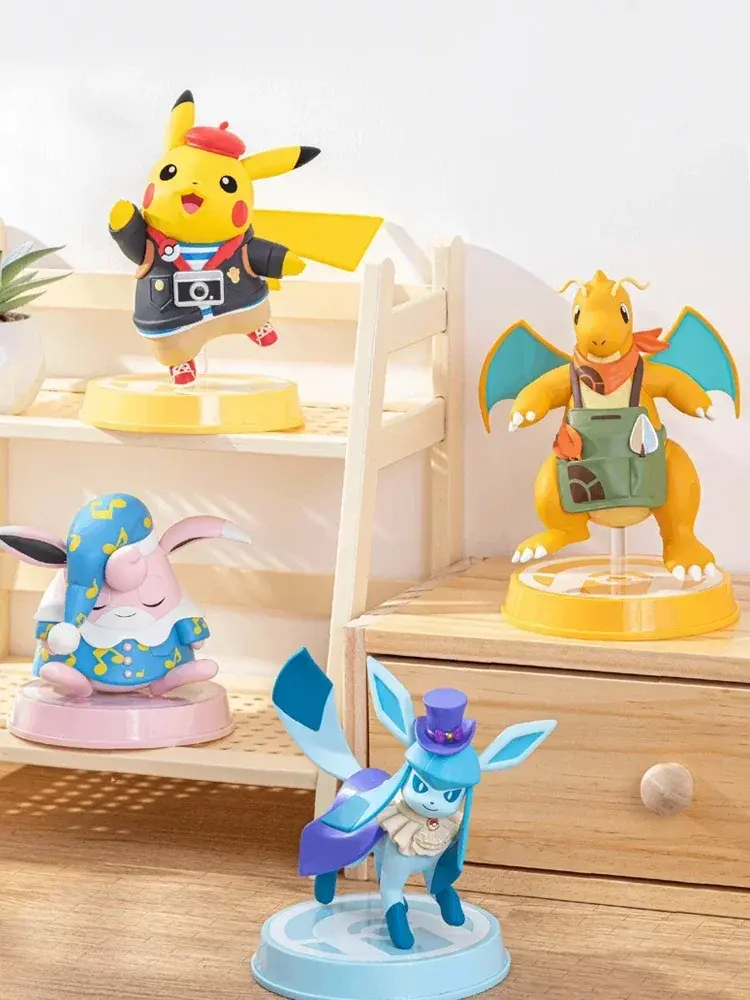 Pokemon Big Serie - Figuren - Pikachu, Dragoran, Glaziola oder Pummeluff