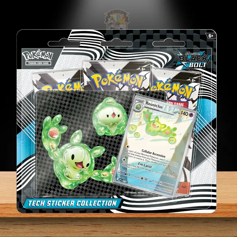 Pokémon Black Bolt Tech Sticker Collection (ENG)