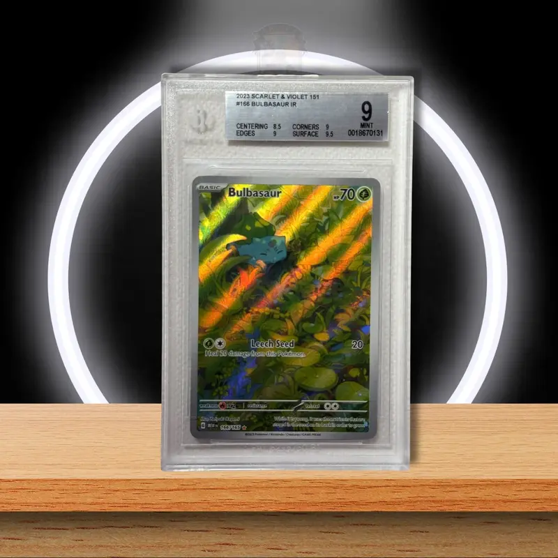 Pokémon Bulbasaur 166/165 (BGS 9) (ENG)