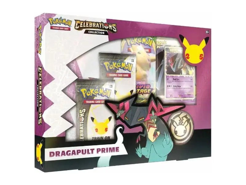 Pokémon Celebrations Dragapult Prime Collection Box - EN