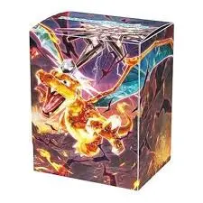 Pokémon Center Original Flip Deck Case – Terastal Charizard (Glurak)