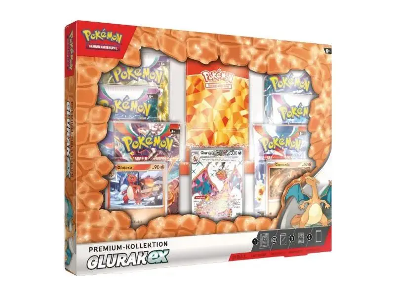 Pokemon Charizard ex Premium Kollektion Box - DE
