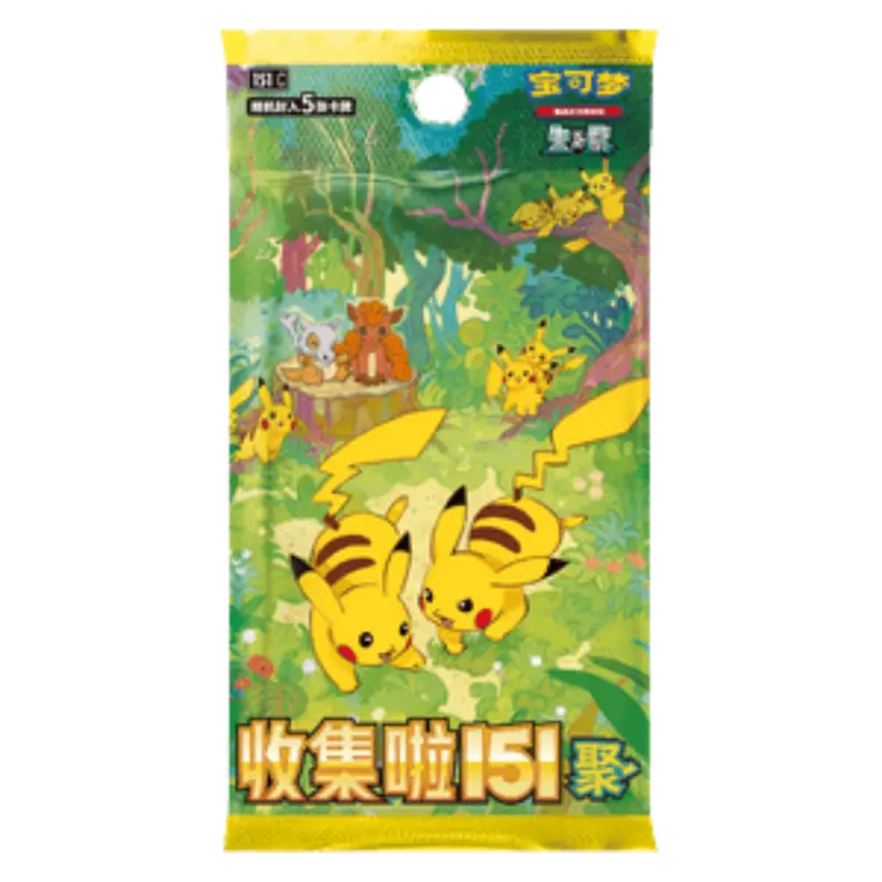 Pokemon - Collect 151 Gathering Slim Booster [S-CHN]