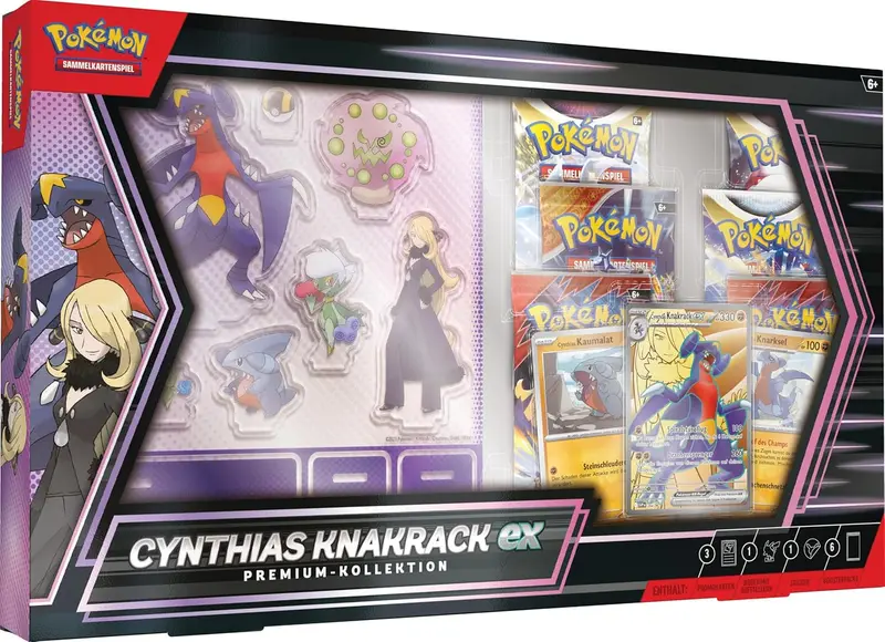 Pokémon Cynthias Knackrack deutsch