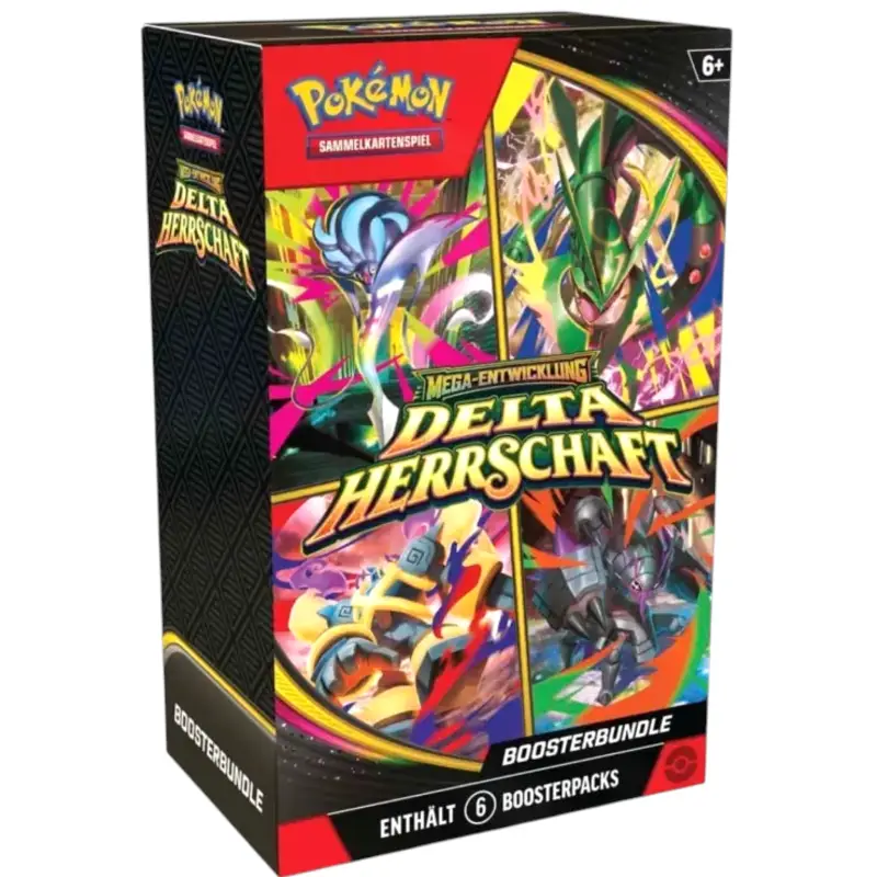 Pokémon Delta-Herrschaft Boosterbundle Mega-Entwicklung | 6 Boosterpacks