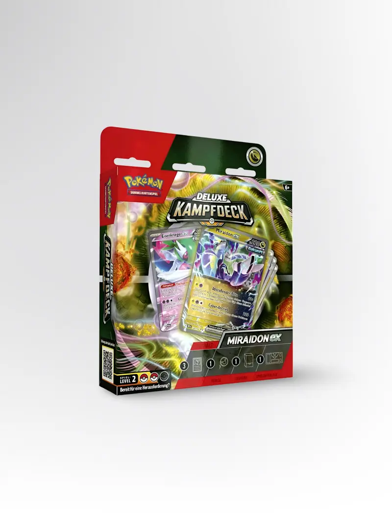 Pokémon Deluxe Kampfdeck Miraidon ex – Deutsch