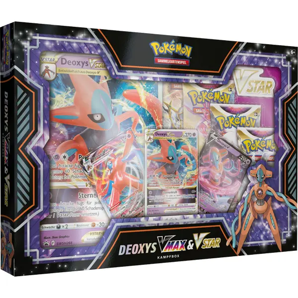 Pokémon Deoxys V-Max & V-Star Kampfbox DE