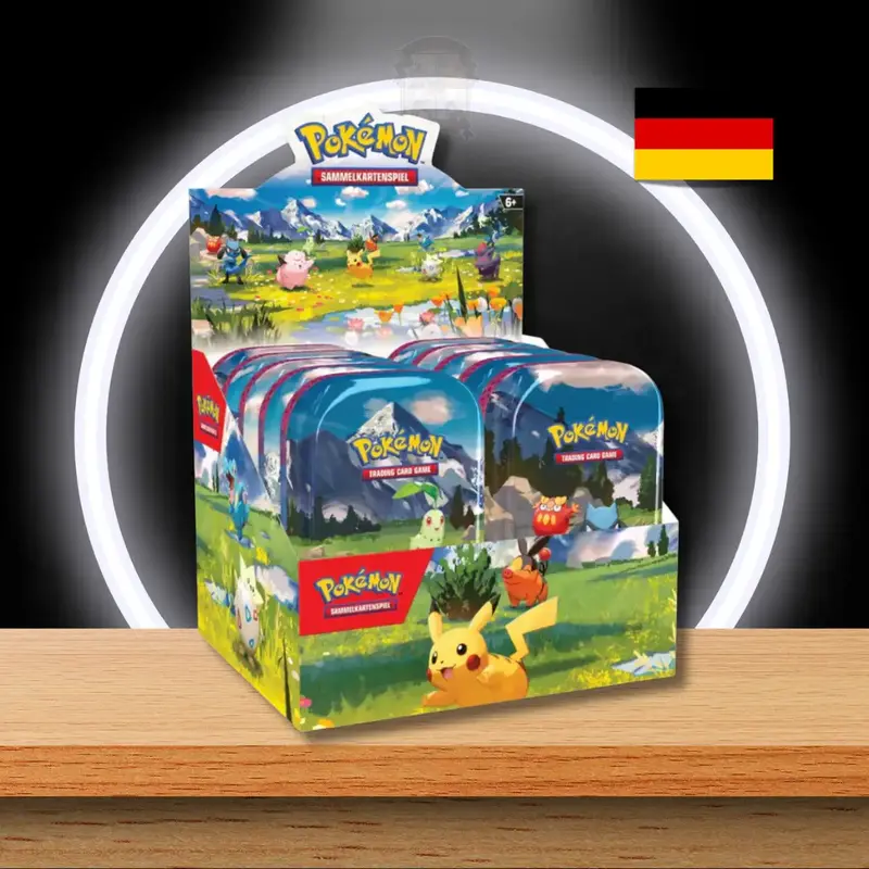 Pokémon Erhabene Helden Mini Tin Display (DE)