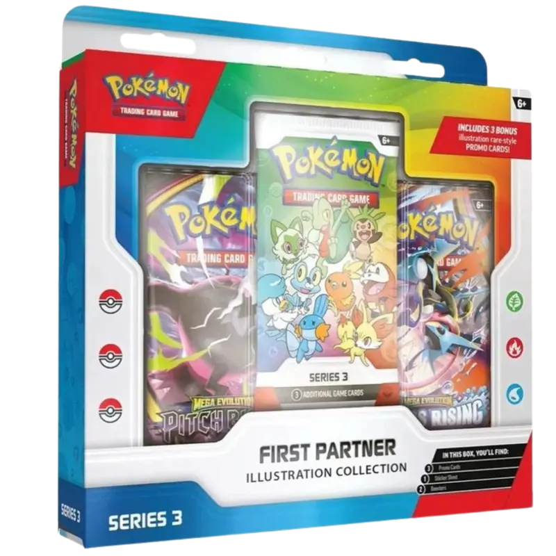 Pokemon - First Partner Illustration Collection Series 3 [ENG]