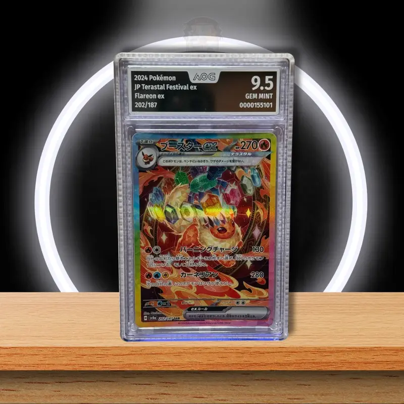 Pokémon Flareon ex 202/187 (AOG 9.5) (JP)
