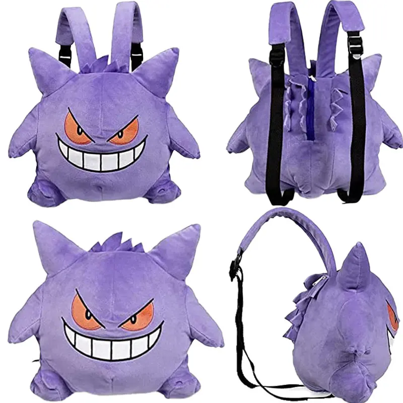 Pokémon Gengar Plüschtier Kinderrucksack