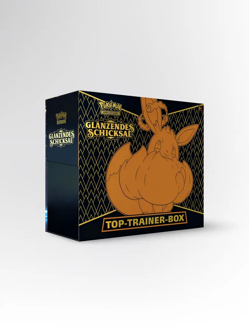 Pokémon Glänzendes Schicksal Top-Trainer-Box – Deutsch