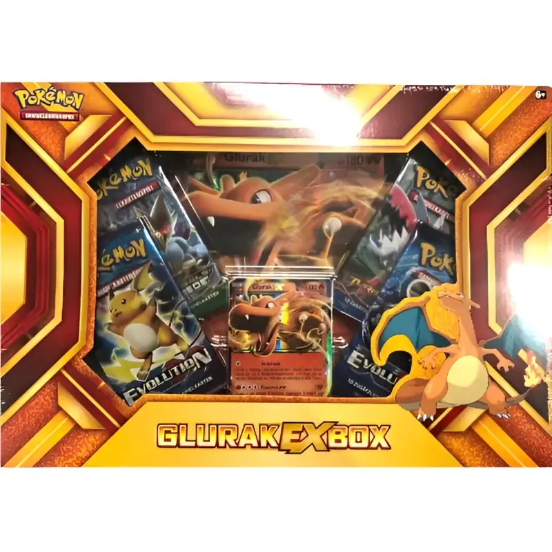 Pokemon - Glurak EX Box - XY Evolution Booster Sammelkarten