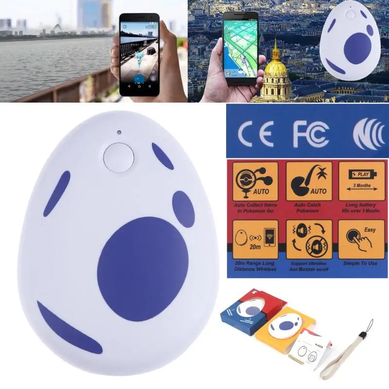 Pokemon Go Pocket Egg mit Autocatch (Go Plus / Go-Tcha Alternative)