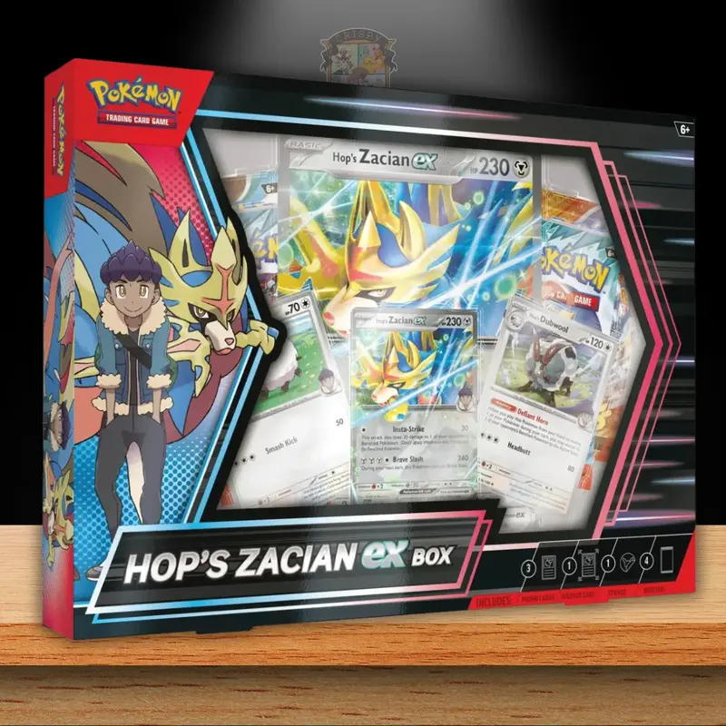 Pokémon Hops Zacian ex Box Collection (ENG)