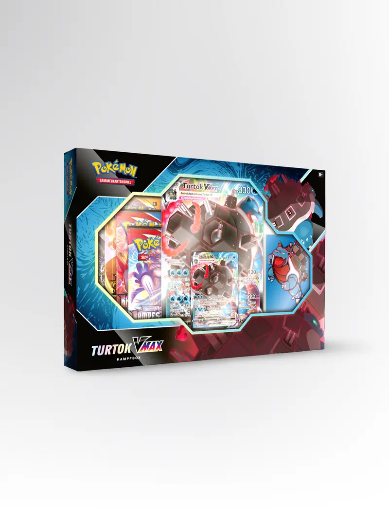 Pokémon Kampfbox Turtok Vmax #DE