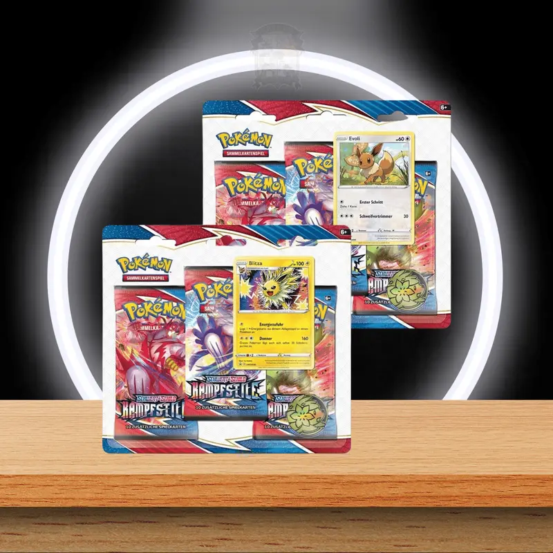 Pokémon Kampfstile 3 Pack Blister (DE)