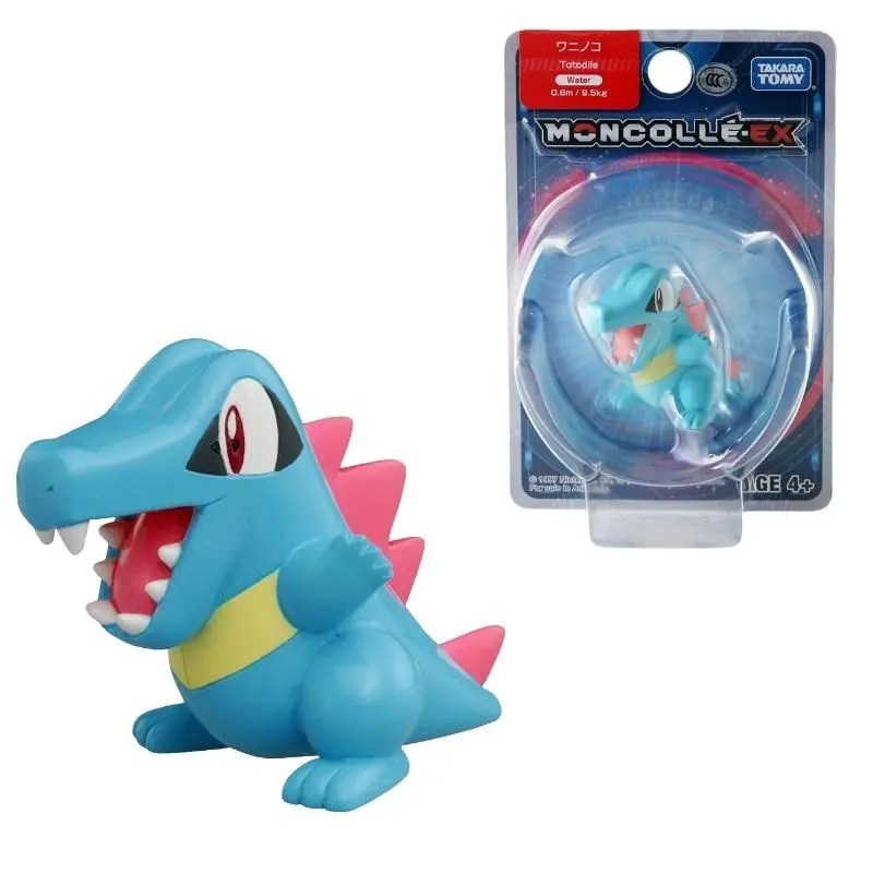 Pokemon Karnimani Totodile Figur (ca. 4cm)
